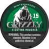 Grizzly Wintergreen 15mg nicotine pouches can