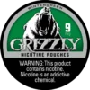 Grizzly Wintergreen 9mg nicotine pouches can