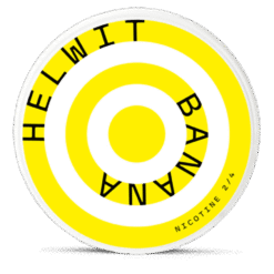 Helwit Banana 3.5mg nicotine pouches can