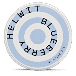 Helwit Blueberry 4.5mg nicotine pouches can