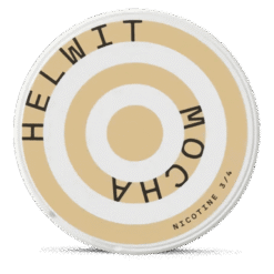 Helwit Mocha 4.5mg nicotine pouches can