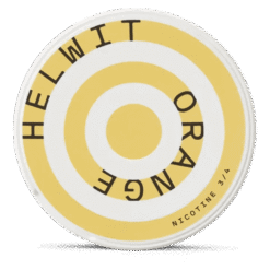 Helwit Orange 4.5mg nicotine pouches can