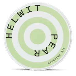 Helwit Pear 4.5mg nicotine pouches can