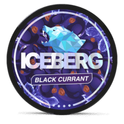 Iceberg Black Currant 40mg nicotine pouches can
