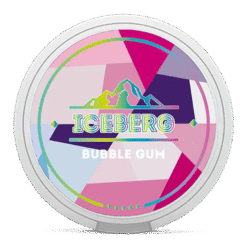 Iceberg Bubblegum 35mg nicotine pouches can