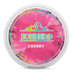 Iceberg Cherry 40mg nicotine pouches can