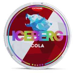 Iceberg Cola 40mg nicotine pouches can