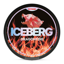 Iceberg Dragonfire 35mg nicotine pouches can