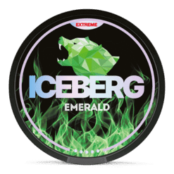 Iceberg Emerald 35mg nicotine pouches can