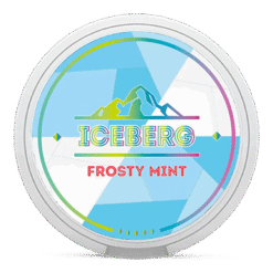 Iceberg Frosty Mint 40mg nicotine pouches can