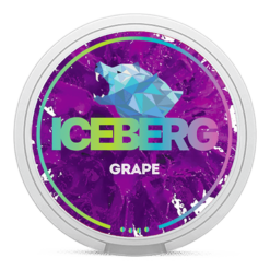 Iceberg Grape 40mg nicotine pouches can