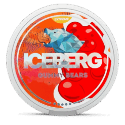 Iceberg Gummy Bears 40mg nicotine pouches can