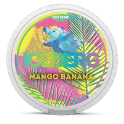 Iceberg Mango Banana 35mg nicotine pouches can