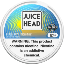 Juice Head Blueberry Lemon Mint 12mg nicotine pouches can