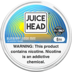 Juice Head Blueberry Lemon Mint 6mg nicotine pouches can
