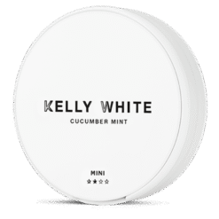Kelly White Mini Cucumber Mint 5mg nicotine pouches can