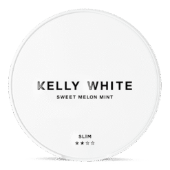 Kelly White Sweet Melon Mint 4.8mg nicotine pouches can