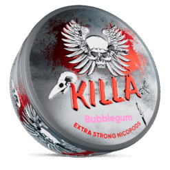 Killa Bubblegum 12.8mg nicotine pouches can