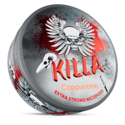 Killa Cappuccino 13.2mg nicotine pouches can