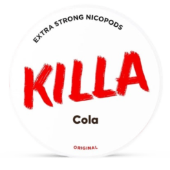 Killa Cola 13.2mg nicotine pouches can