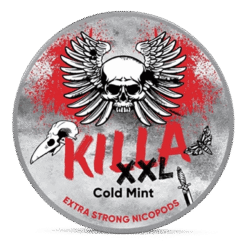 Killa Cold Mint XXL 13.2mg nicotine pouches can