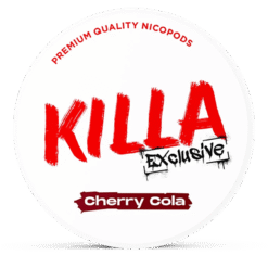 Killa Exclusive Cherry Cola 12.8mg nicotine pouches can