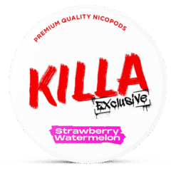 Killa Exclusive Strawberry Watermelon 13.2mg nicotine pouches can