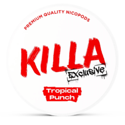 Killa Exclusive Tropical Punch 13.2mg nicotine pouches can