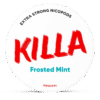 Killa Frosted Mint 12.8mg nicotine pouches can