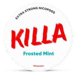 Killa Frosted Mint 12.8mg nicotine pouches can