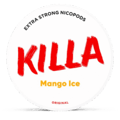 Killa Mango Ice 12.8mg nicotine pouches can