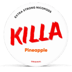 Killa Pineapple 12.8mg nicotine pouches can