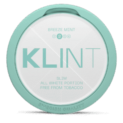 KLINT Breeze Mint 5.6mg nicotine pouches can