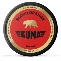 KUMA Blood Orange Ultra Strong 11mg nicotine pouches can