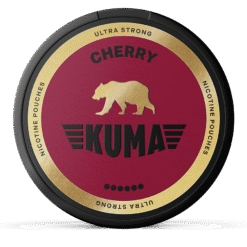 KUMA Cherry Ultra Strong 11mg nicotine pouches can