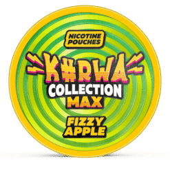 Kurwa Collection MAX Fizzy Apple 43mg nicotine pouches can