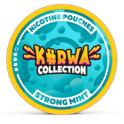 Kurwa Collection Mint Strong 12mg nicotine pouches can