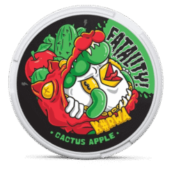 Kurwa FATALITY Cactus Apple 28.6mg nicotine pouches can