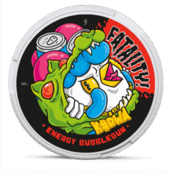 Kurwa FATALITY Energy Bubblegum 28.6mg nicotine pouches can