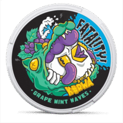 Kurwa FATALITY Grape Mint Waves 28.6mg nicotine pouches can