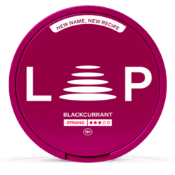 LOOP Blackcurrant Strong 9.4mg nicotine pouches can