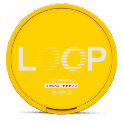 LOOP Hot Mango Strong 8.6mg nicotine pouches can