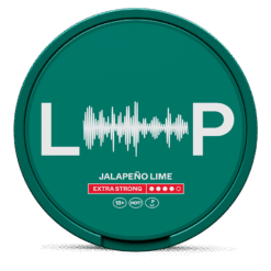 LOOP Jalapeno Lime Extra Strong 12.5mg nicotine pouches can