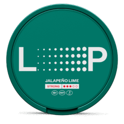 LOOP Jalapeno Lime Strong 9.4mg nicotine pouches can