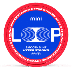 LOOP Mini Smooth Mint Hyper Strong 11.3mg nicotine pouches can