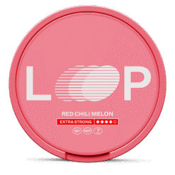 LOOP Red Chili Melon Extra Strong 12.5mg nicotine pouches can