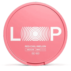 LOOP Red Chili Melon Medium 6.3mg nicotine pouches can