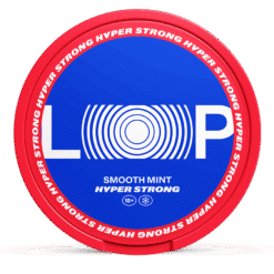 LOOP Smooth Mint Hyper Strong 15.6mg nicotine pouches can