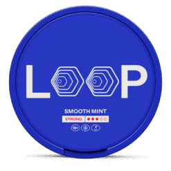 LOOP Smooth Mint Strong 9.4mg nicotine pouches can