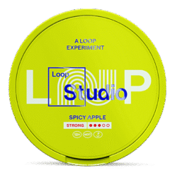 LOOP Spicy Apple Strong 9.4mg nicotine pouches can